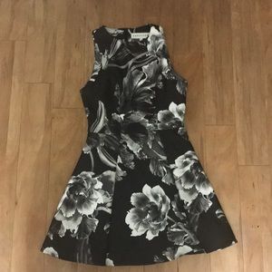 Keepsake floral mini A-line dress